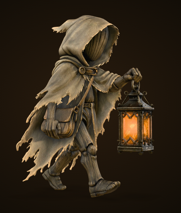 Bell Tower Wisp 3D model